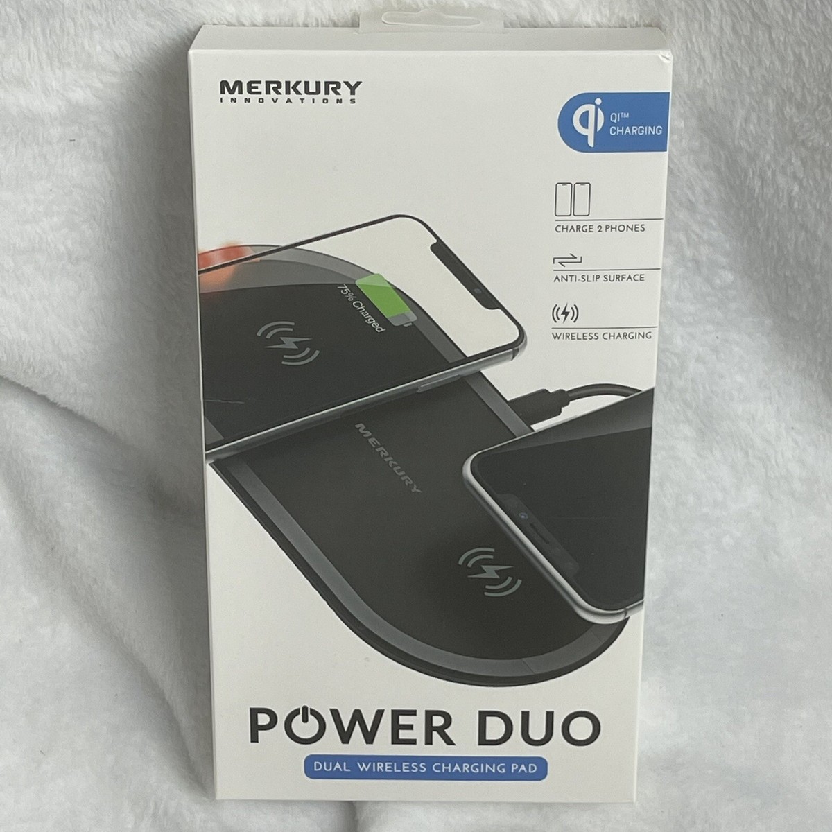Merkury Dual Wireless Charging Pad (Power Duo)