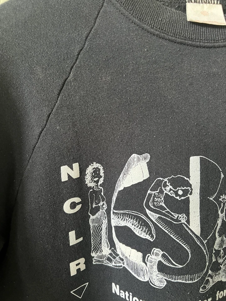 Vintage 1980’s NCLR Feminist pro Choice Lesbian LGBQT crewneck Size M - Image 3 of 4