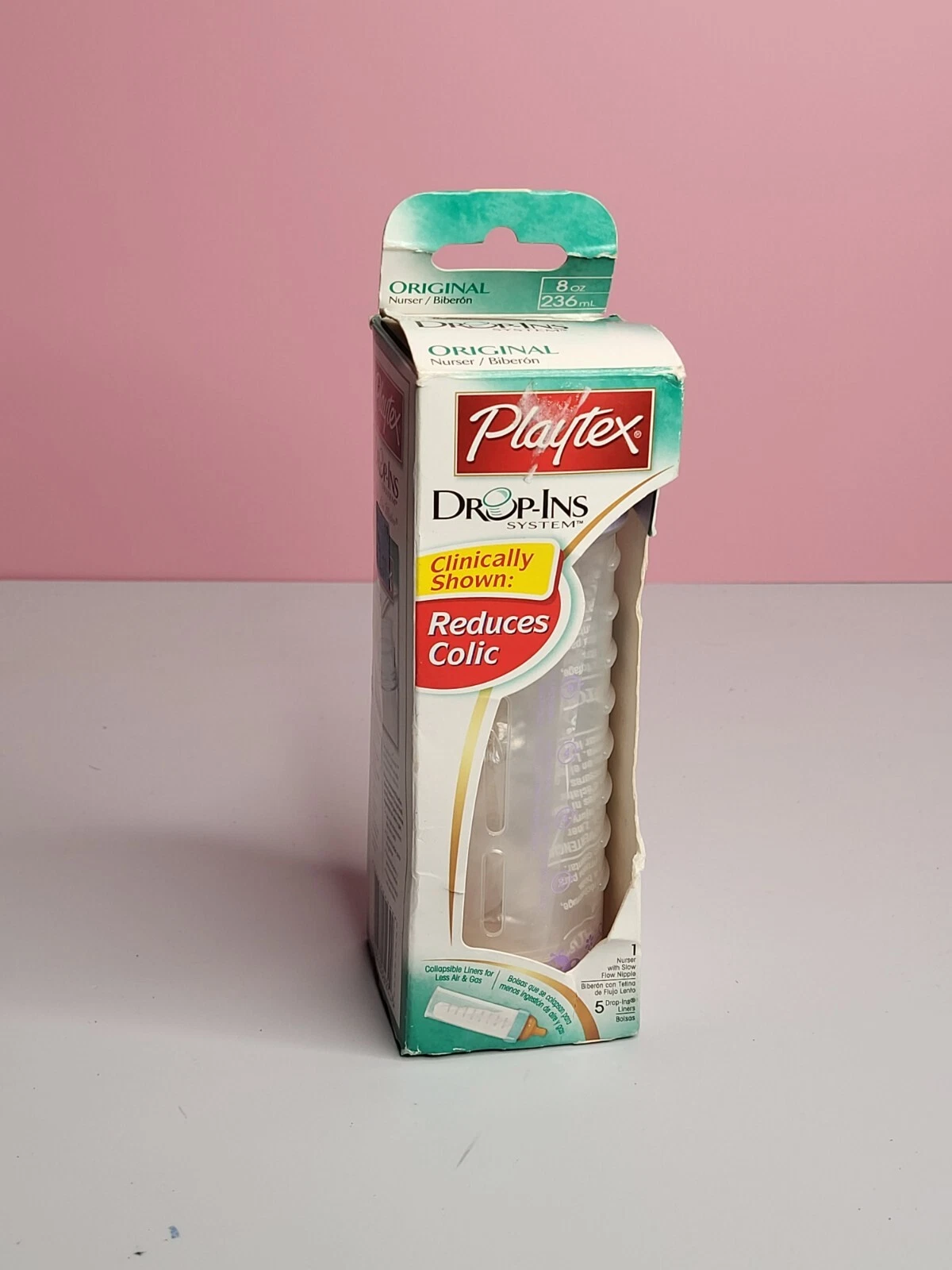 PLAYTEX Drop-Ins ORIGINAL NURSER NIPPLE LINERS 2005