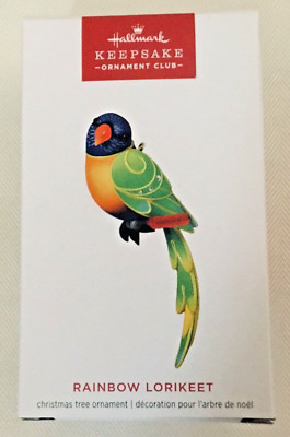 2024 Hallmark Keepsake Ornament ~ ''Rainbow Lorikeet'' ~ Member Exclusive  ~ New