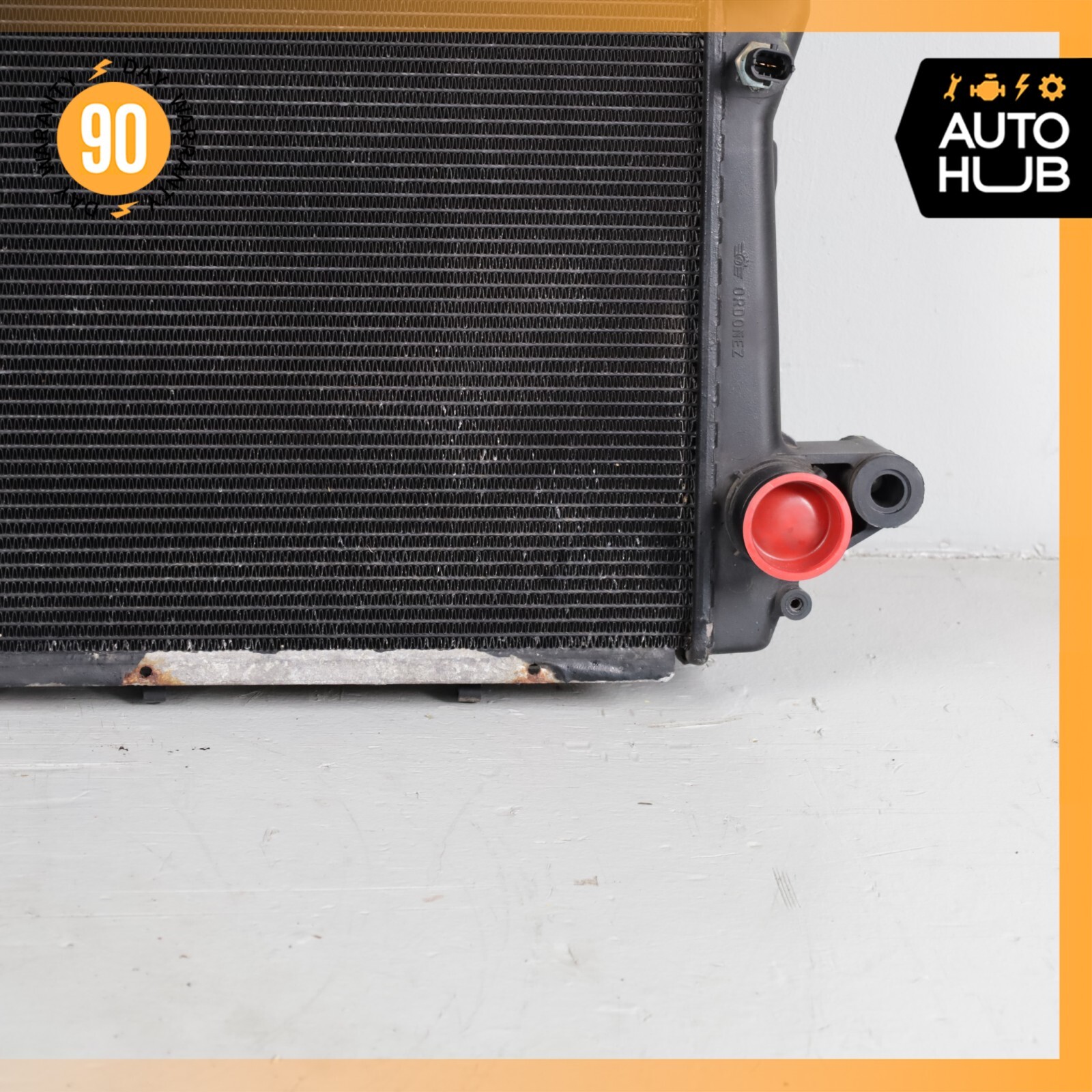 Maserati Quattroporte M139 4.2L Water Cooling Radiator A/C Condenser OEM 71k