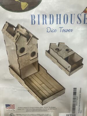The Broken Token Birdhouse Dice Tower DIT018 Crafts