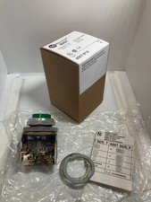 ALLEN BRADLEY 800T-B1A PUSHBUTTON GREEN EXTENDED HEAD 1NO/1NC SERIES T NIB