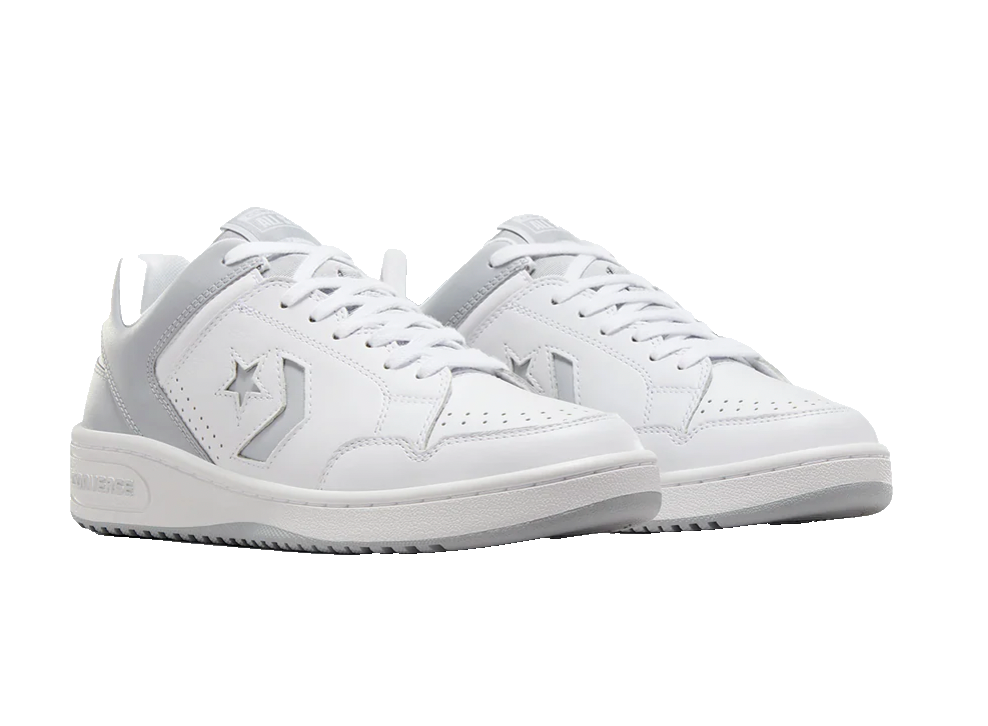 Size 10 - Converse Weapon Low White Grey for sale online | eBay