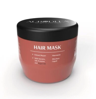 CHOGAN 100% Bio Haarmaske mit Arganöl gegen trockenes Haar u. Haar Spliss 500 ml - Bild 1 von 3