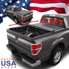 Soft Roll-Up Bed Tonneau Cover Truck Bed for 2004-2014 F150 6.5FT