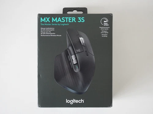 NeW! LOGITECH MX Master 3S WIRELESS Mouse Black LASER Computer MICE PC Mac 3 2S