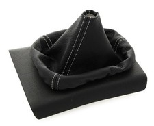 Schaltmanschette passend f&uuml;r Mercedes W201 (190)  Bj. 1982-1993 Wei&szlig;e Naht