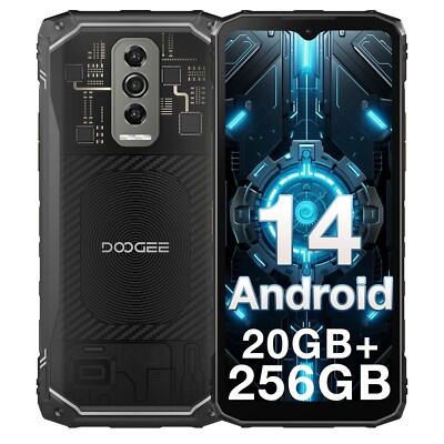 DOOGEE Blade 10 Ultra 6,56 Zoll Android 14 Outdoor Handy 20GB+256GB Handy 50MP