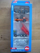 Siku 6329-10 GESCHENKSET STRAßENBAU "SUPER SERIE" NEU OVP--