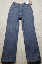 Vintage Orange Tab Levi's Jeans Womens 12 Blue California Straights USA 1979 New