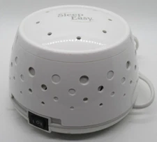 SLEEP EASY 2-SPEED WHITE NOISE SOUND SCREEN MACHINE FAN MODEL T12, SLEEP AID #2