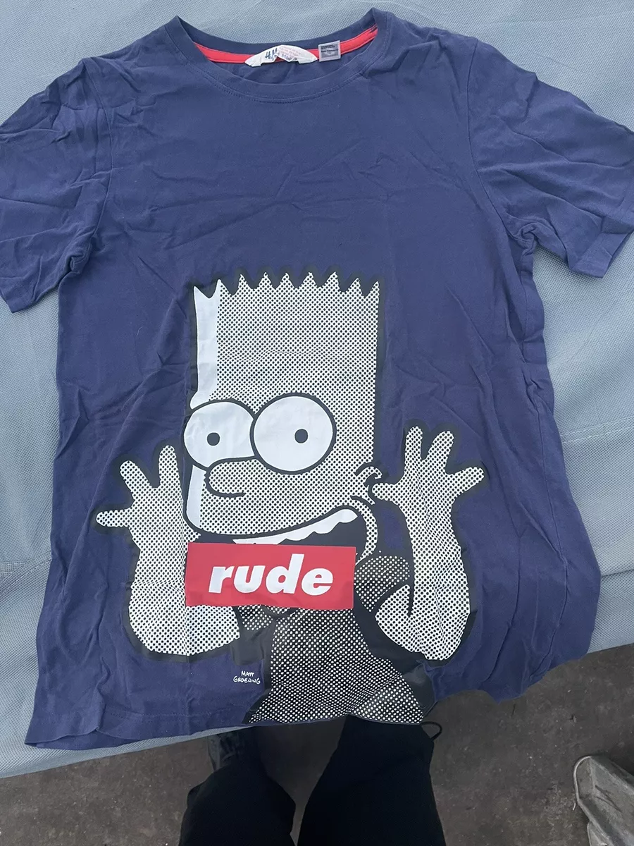 Bart Simpson Fan Gift Supreme x Louis Vuitton T-Shirt