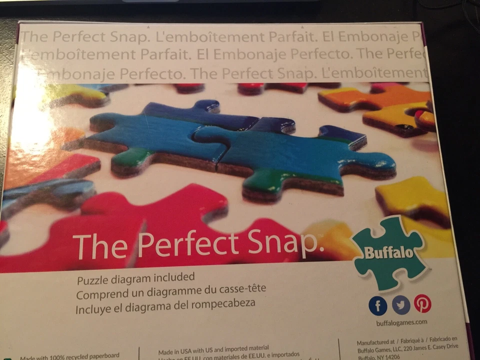 Rompecabezas de delfines de acuario vitral 2000 piezas Foto 2 de 2