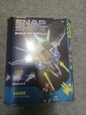 Snap Ships Sabre XF-23 Interceptor - Build to Battle