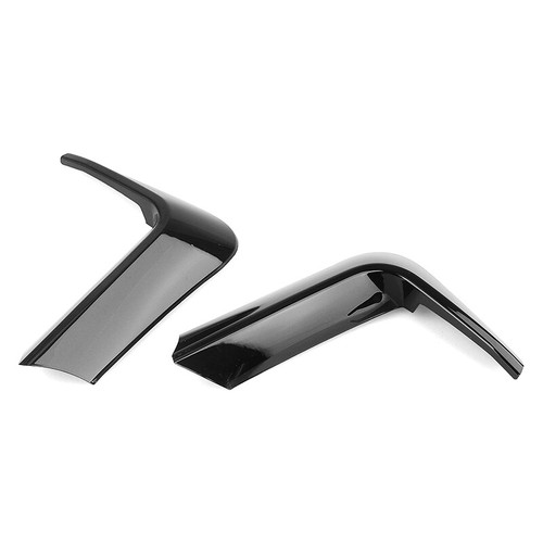 Black Rear Bumper Side Corner Fin Trim Cover For 2014-2019 BMW F80 M3 F82 F83 M4 - Picture 7 of 10