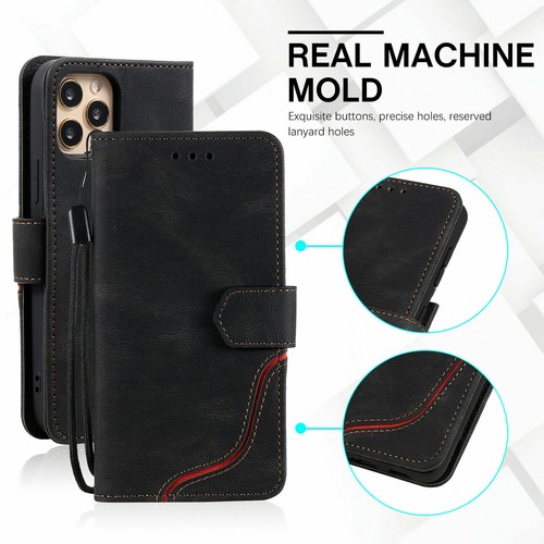 For Samsung S21 Ultra S20 FE 5G S10e S9S8 Note20 10 Magnetic Leather Wallet Case - Picture 40 of 41