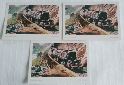 ''Easing Down To Salida'', By O. Stavrowsky, (3) Leanin' Tree Postcards, Brand New