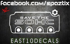 Save The Sohc Jdm Vtec Vinyl Decal Sticker Buy 1 Get 1 Free 7