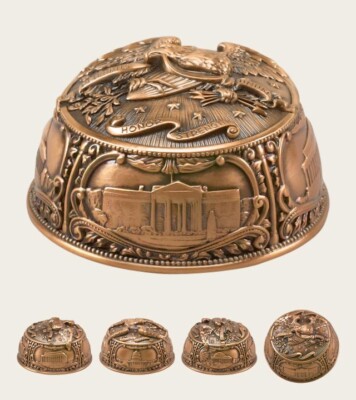 Berebi liberty Paperweight SOLD BY EDGAR BEREBI NEW OLD STOCK  COA BOX