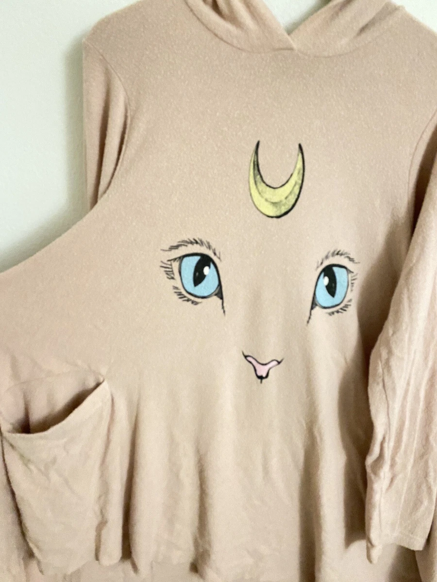 Wildfox Cat Hoodie Dress Size Small eBay