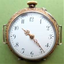 Decorativo Orologio da Tasca, Argento, Armbanduhrenumbau, 6 Pietre, Bel