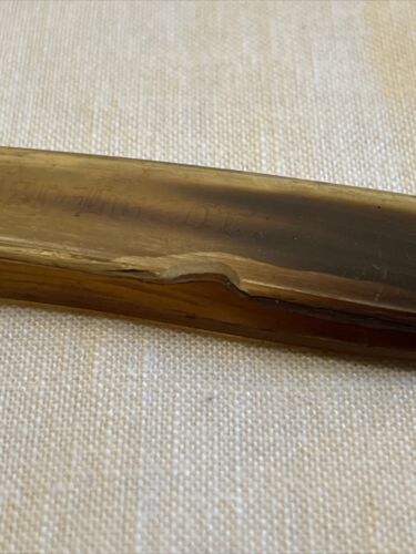 Antique "The Old English Razor" Straight & Celluloid Manhattan Cutlery Sheffield - Picture 5 of 23