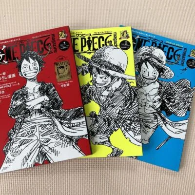 One Piece Magazine Vol. Lot de 3 magazines japonais 1 à 3 SHUEISHA - Photo 1/4