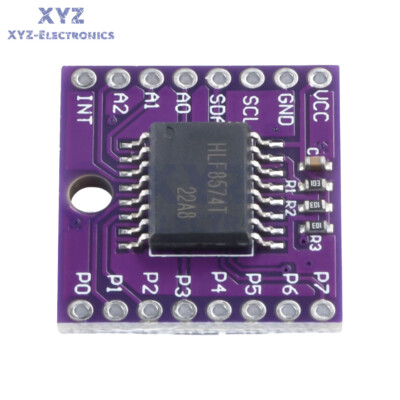 DC2.5-6V MCU-8574 PCF8574T Adapter Board Expansion Board Module I/O I2C IIC Port