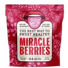Miracle Berries by Snozzberry Farm | 44 berry halves | Freeze-dried, Grown in |