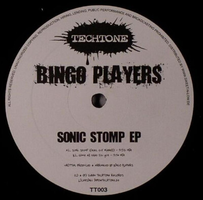 Bingo Players - Sonic Stomp EP (12'', EP) (Very Good Plus (VG+)) - 1140481336