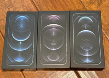 Original Apple iphone 12 Pro Empty Box - 3 Boxes w USB-C to lighting cables