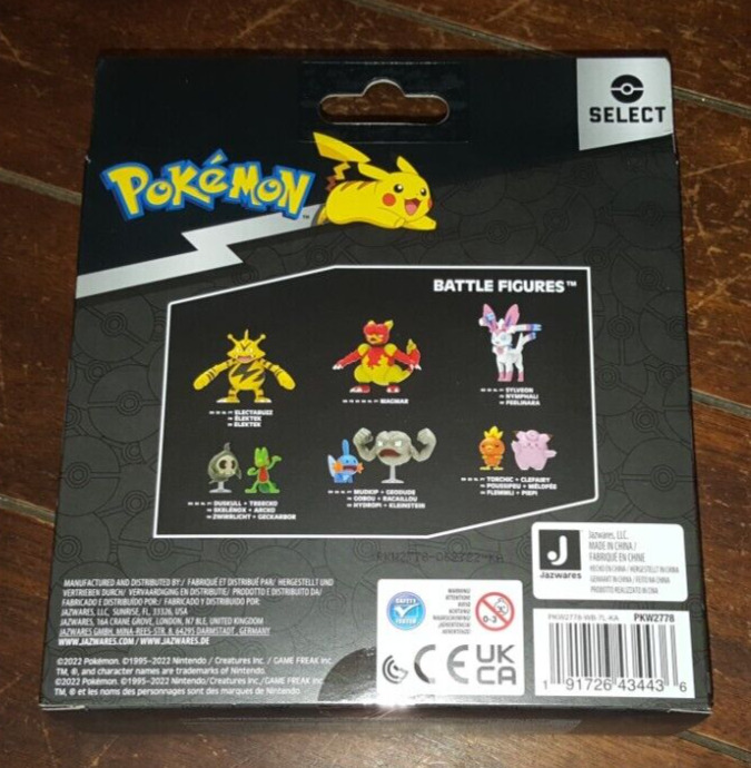 Pokemon Evolution Multi-Pack: PICHU, PIKACHU & RAICHU *Special Finish*  Figures!