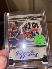 2021-22 Chronicles Playoff Hall of Fame Auto Dave Bing  #68/99 🏆Detroit Pistons