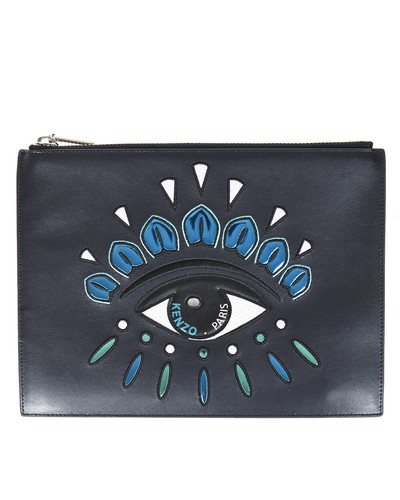 Borsa Pochette Kenzo Bag EYE CLUTCH Donna Nero F852SA607L22 78 Tg. U | eBay
