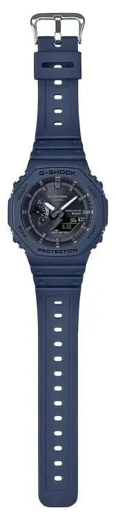 CASIO G-SHOCK GA-B2100-2A Solar Blue Navy Watch, Ship From Japan