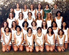 Vintage / Teen GirlsTennis Team / 1970's / 80's - Original 20" x 16"