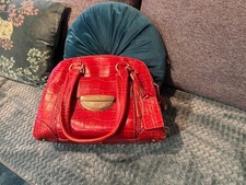  grand sac rouge lancel adjani  etat neuf