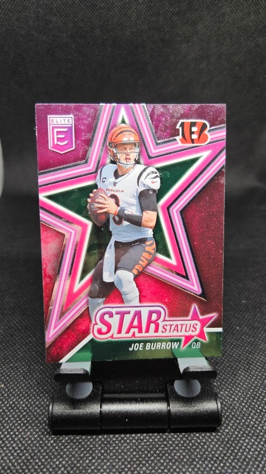 2022 Panini Donruss Elite Star Status Joe Burrow #SS3 Green