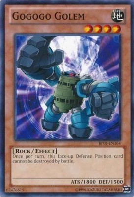 Gogogo Golem - BP01-EN164 - Common - Unlimited Edition - Lightly Played