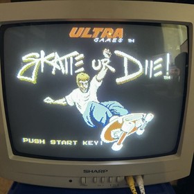 NES Skate or Die 1 & 2 Nintendo Entertainment System 1990 Cleaned & Tested