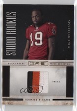 2010 Panini Rookies & Stars Studio Materials Prime 43/50 Mike Williams #19 4ib