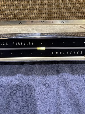 Arvin 1586 MCM Stereo Hi-Fi System | 1959 Amplifier - Works