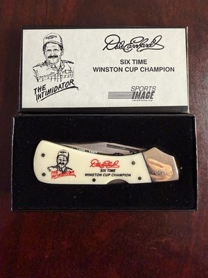 Dale Earnhardt 6 Time Winston Cup Champion Limited Edition Knife Cutlery w COA
