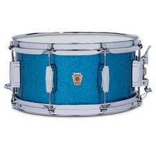 Ludwig Classic Maple Snare Drum - 12 x 6 in. Vintage Aqua Sparkle