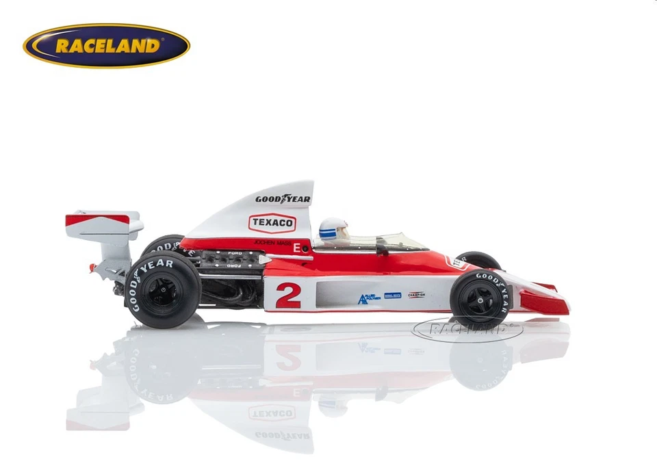 McLaren M23 F1 Sieger GP Spanien Montjuic Park 1975 Maas, Spark 1:43, S5742 - Bild 3 von 4