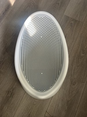 Angelcare Baby Bath Support Seat & Bath Seat Support, Gray/White