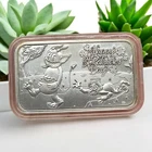 Pit Bullion Happy St. Patrick's Day - 1 oz Antiqued .999 Silver Bar 01/50 Minted
