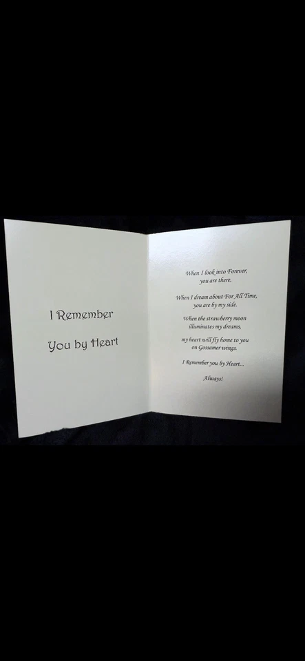 Collar Kirks Folly Azul y Plata 32" Largo con Medallón, Luna Dijes Ángel Foto 3 de 4