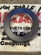 (1) 1-7/16” SPLIT STAINLESS CLAMPING SHAFT COLLAR 1-7/16 ID 2-1/4” OD 9/16” W